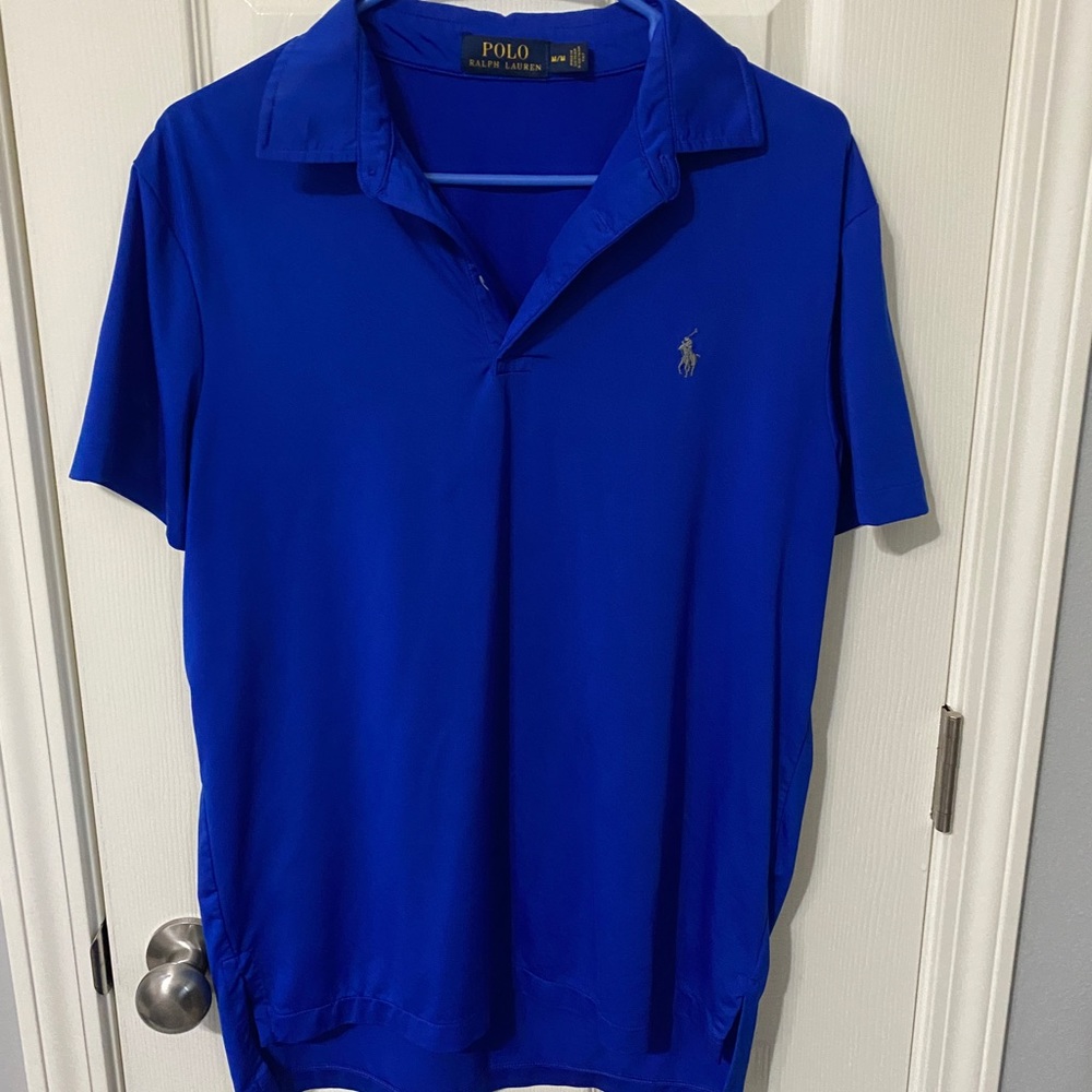 Ralph Lauren Mens Dry Moisture Short Sleeve Polo Size M